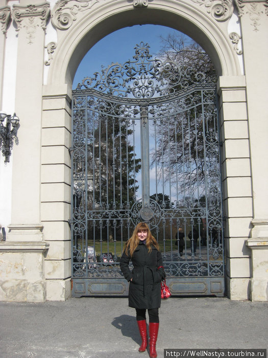ворота в замок Фештетичей Кестхей, Венгрия