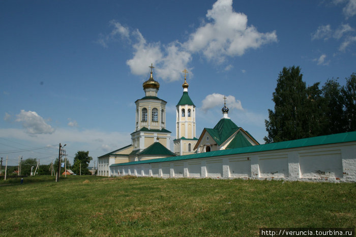 Иоанно-Богословский мужской монастырь в Макаровке. Мордовия, Россия