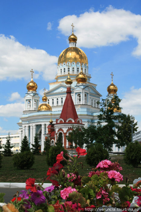 Собор им. преп. Ф.Ушакова в Саранске. Мордовия, Россия