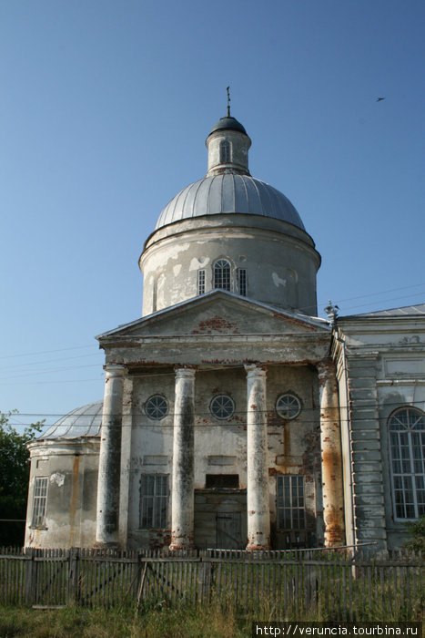Церковь в Старом городе. Мордовия, Россия