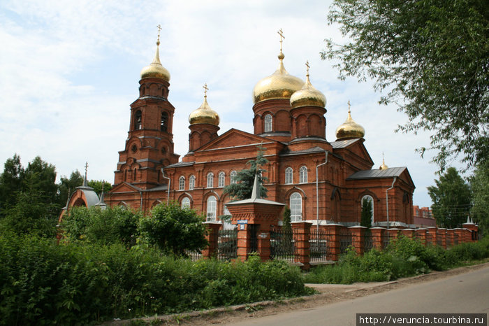 Никольская церковь на Посопе. Мордовия, Россия