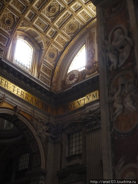 Собор Св.Петра (внутри) Ватикан (столица), Ватикан