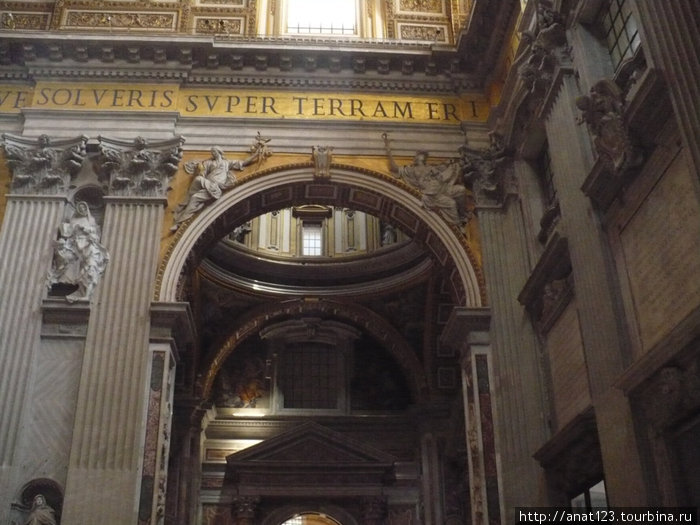 Собор Св.Петра (внутри) Ватикан (столица), Ватикан