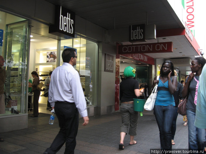 Арбат Аделаиды (Rundle mall) Аделаида, Австралия