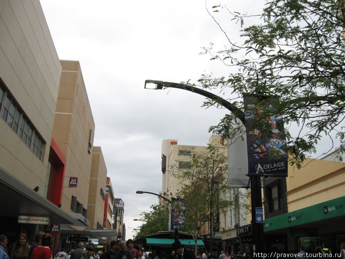 Арбат Аделаиды (Rundle mall) Аделаида, Австралия