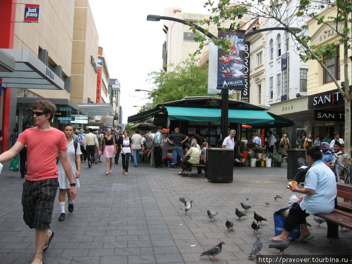 Арбат Аделаиды (Rundle mall) Аделаида, Австралия