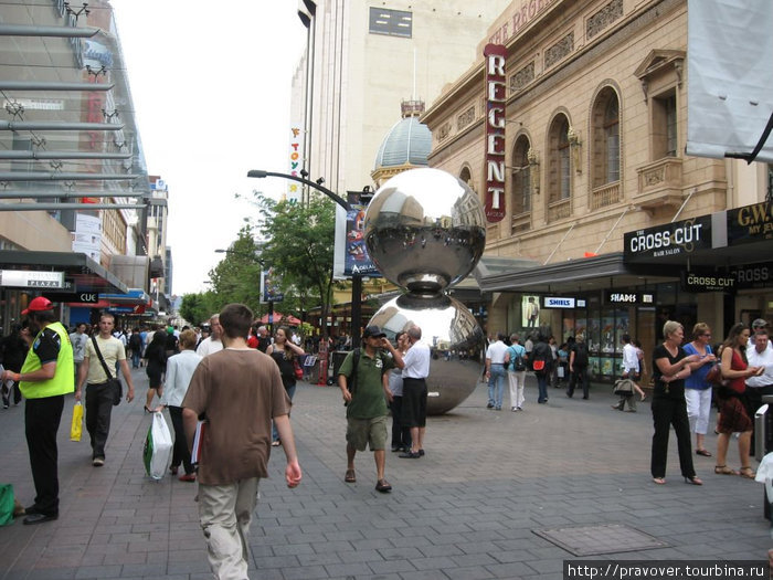 Арбат Аделаиды (Rundle mall) Аделаида, Австралия