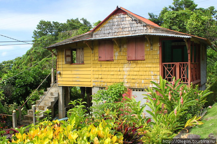 Последнее поселение Карибов Округ Сент-Эндрю, Доминика