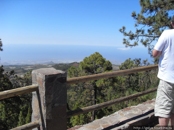 первая смотровая площадка Национальный парк Тейде, остров Тенерифе, Испания