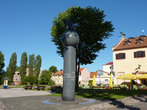 Памятный знак в честь тысячелетия Литвы.