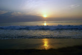 Восход солнца над морем