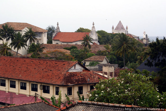 Крыши Галле, Шри-Ланка