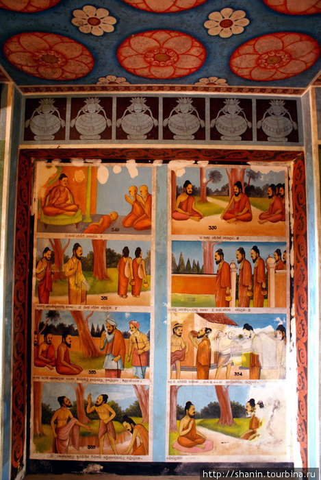 Картина на стене Диквелла, Шри-Ланка
