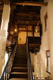 Лестница на второй этаж храма