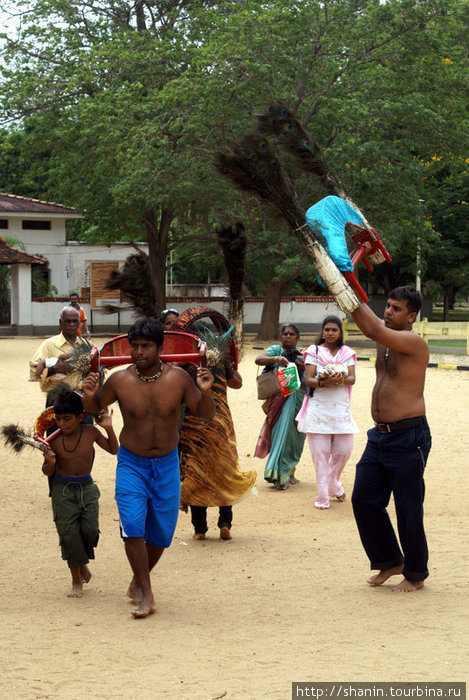 С танцами и песнями Катарагама, Шри-Ланка