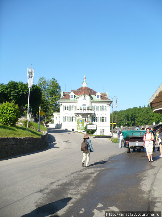 Краткая остановка в Фюссене и Швангау Фюссен, Германия