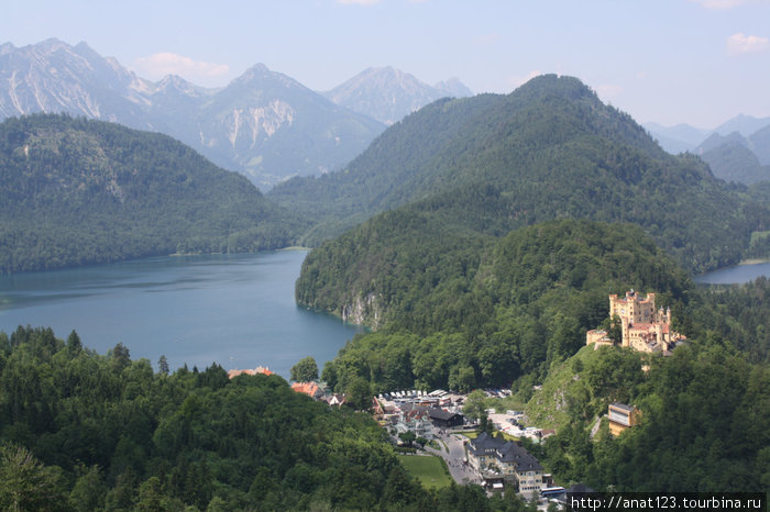 Краткая остановка в Фюссене и Швангау Фюссен, Германия