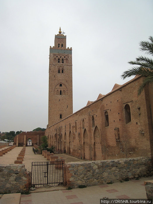МАГРИБ. 16 часть. Мечеть Кутубия. Марракеш, Марокко