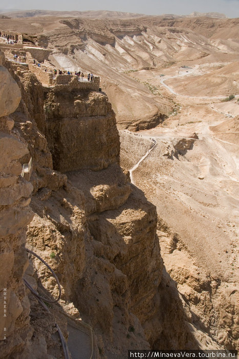 Крепость Масада Израиль