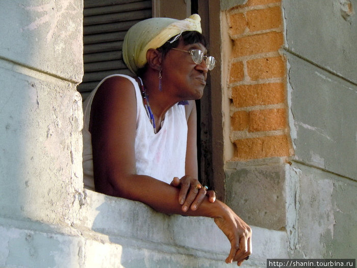 В окне Гавана, Куба