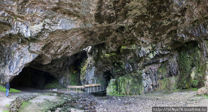 Пещера Смуу )Cmoo Cave) возле Дурнесса (Durness) Шотландия, Великобритания