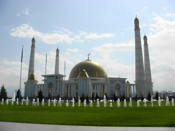 Мечеть в Кипчаке — самая большая в Центральной Азии Ашхабад, Туркмения