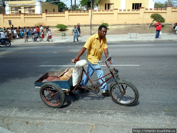 Моторикша Сантьяго-де-Куба, Куба
