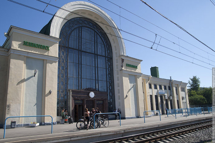 Зеленогорск и побережье до Петербурга