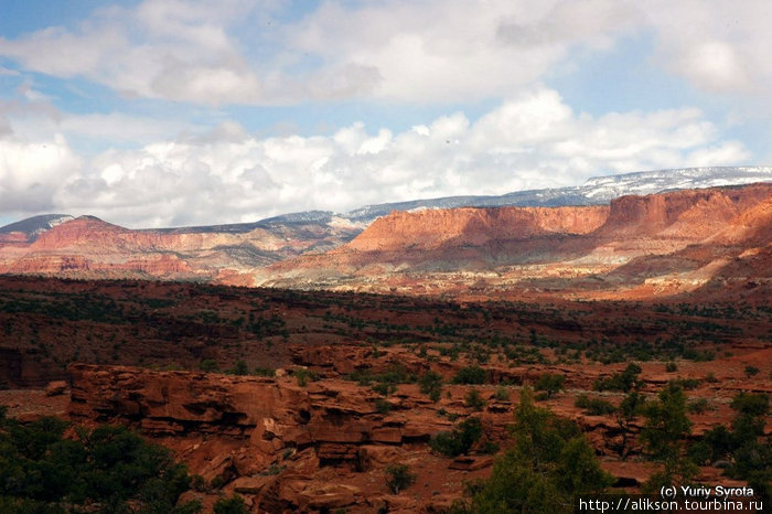 Capitol Reef National Park, Utah Штат Юта, CША