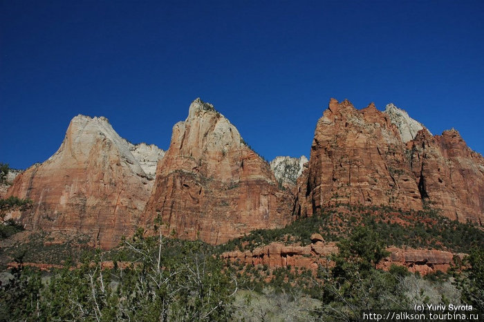 Zion Canyon National Park, Utah
The Patriarchs. Штат Юта, CША