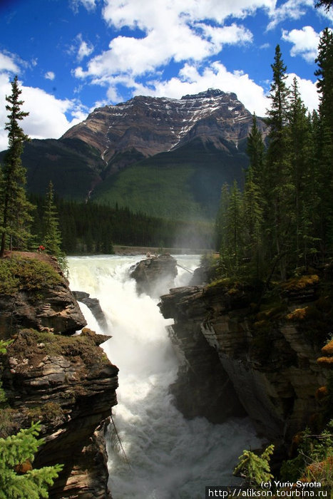 Johnston Canyon, Banff National Park. Провинция Альберта, Канада