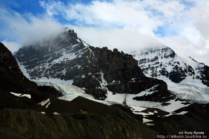 Columbia Icefield. Провинция Альберта, Канада