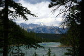 Bow river, Banff National Park.