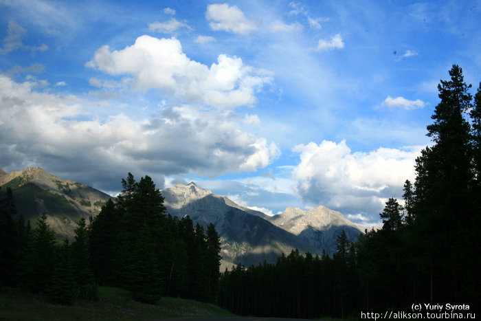 Canadian Rockies: лучшее лекарство от зноя и скуки Провинция Альберта, Канада