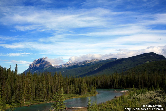 Canadian Rockies: лучшее лекарство от зноя и скуки Провинция Альберта, Канада