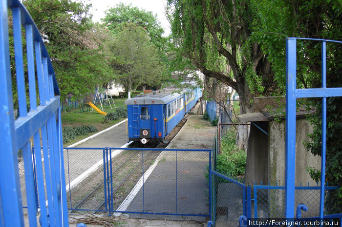 Пока детская железная дорога закрыта Ужгород, Украина
