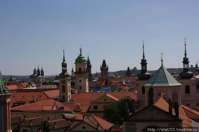 Панорама города Прага, Чехия