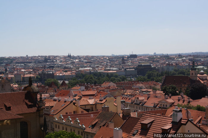 Панорама города Прага, Чехия