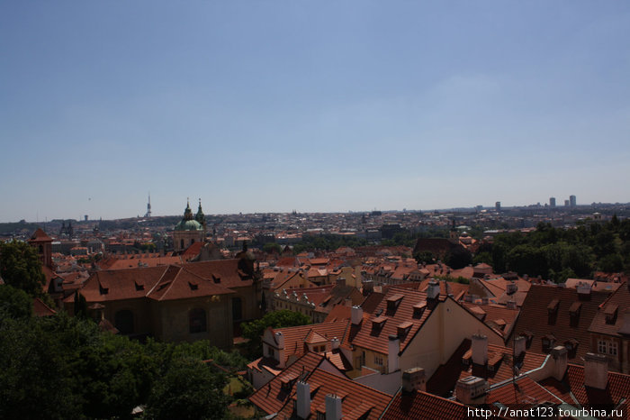 Панорама города Прага, Чехия