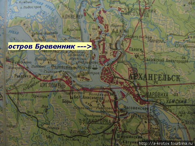 Остров Бревенник (1): проход парохода и народа Архангельск, Россия
