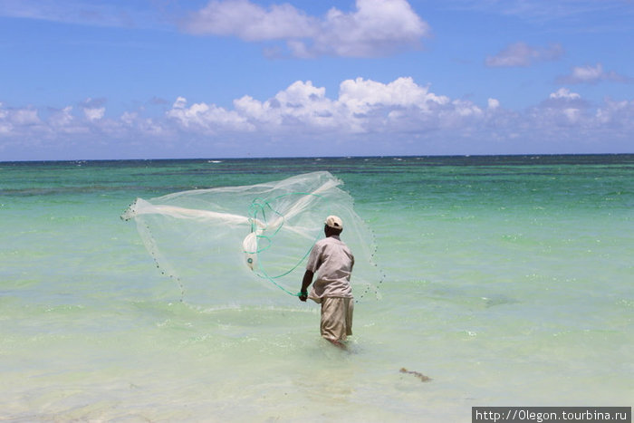Насладиться процессом ловли рыбы Доминиканская Республика
