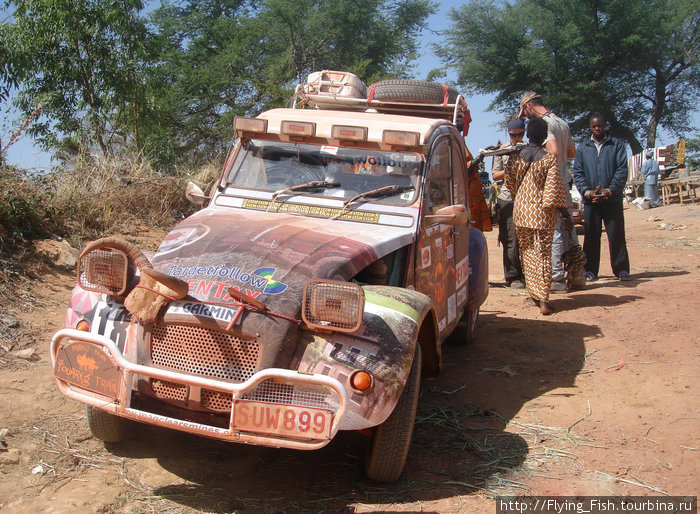 Автобробег по Африке на жуках Мали