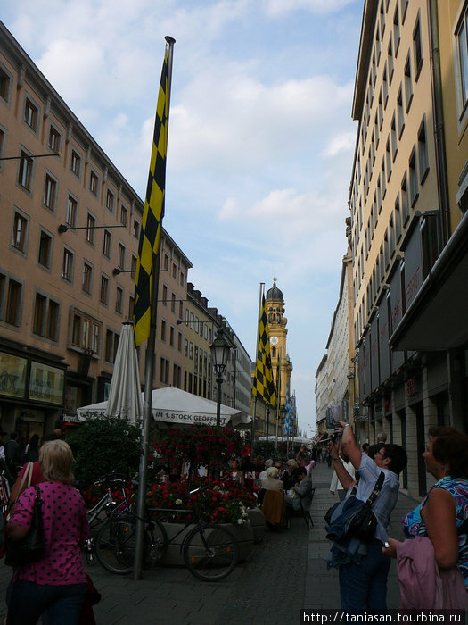 Улицы Мюнхена Мюнхен, Германия