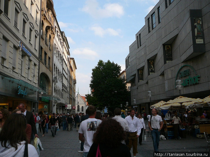 Улицы Мюнхена Мюнхен, Германия