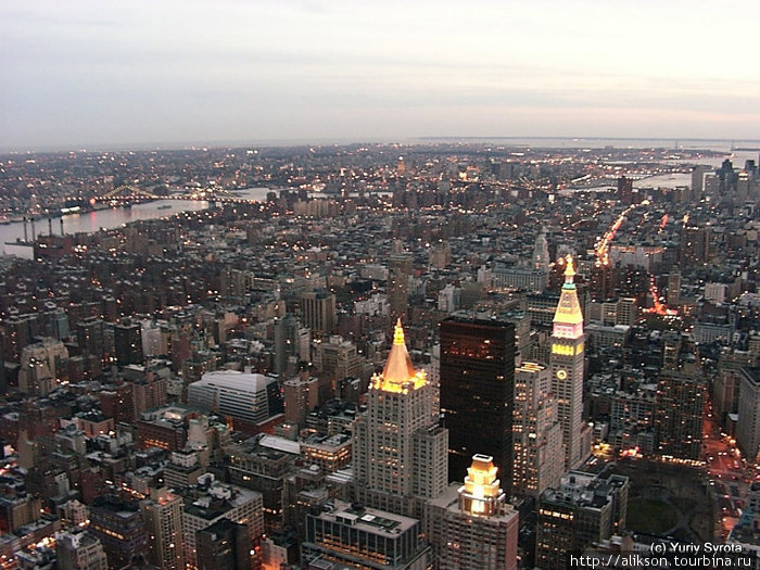 Empire States Building. Нью-Йорк, CША