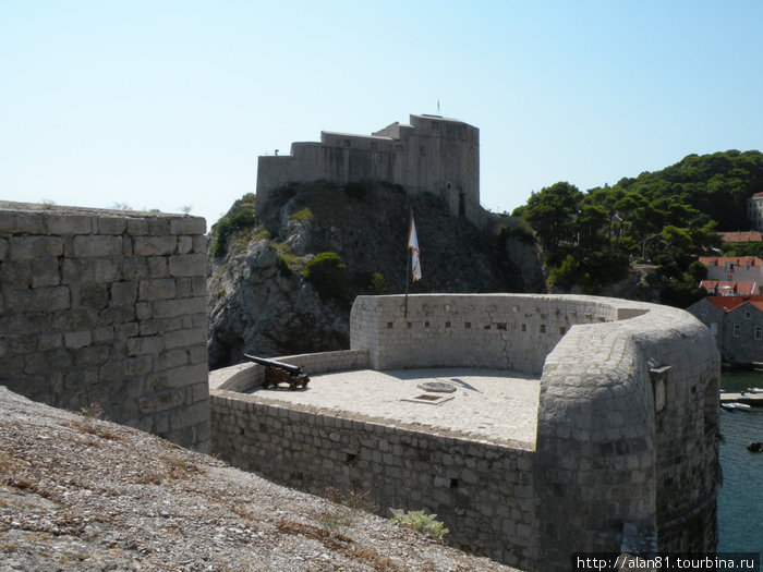 Крепость Бокар Дубровник, Хорватия