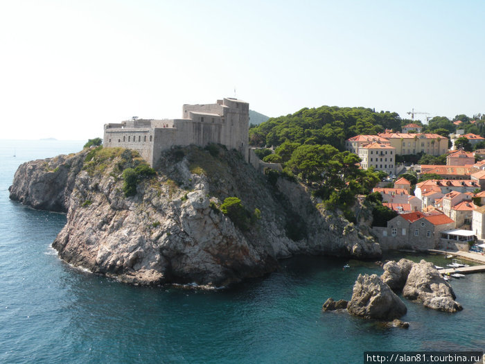 Крепость Ловрьенац Дубровник, Хорватия