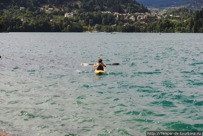 Вдоль Бледского озера Блед, Словения