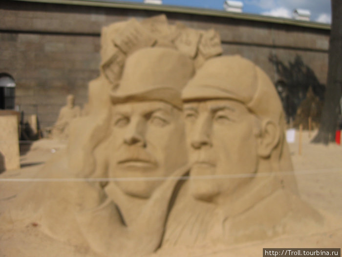 Фестиваль песчаных скульптур Санкт-Петербург, Россия