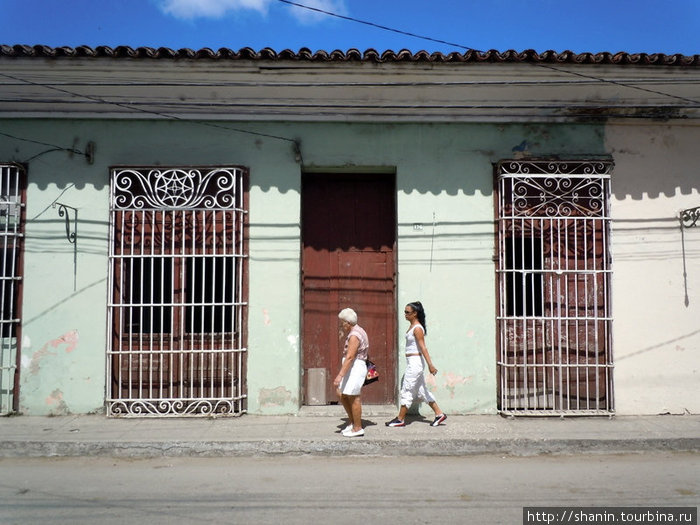 На улице Санкти-Спиритус, Куба